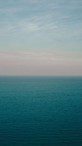 Preview wallpaper sea, ocean, horizon, ripples, sky, water