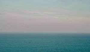 Preview wallpaper sea, ocean, horizon, ripples, sky, water
