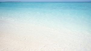 Preview wallpaper sea, ocean, sand, beach, transparent