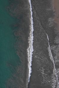 Preview wallpaper sea, ocean, waves, sea foam, aerial view