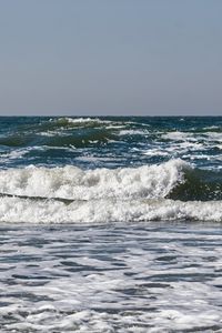 Preview wallpaper sea, ocean, waves, horizon, landscape
