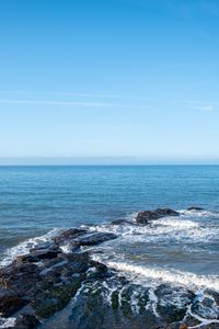 Preview wallpaper sea, reef, foam, nature