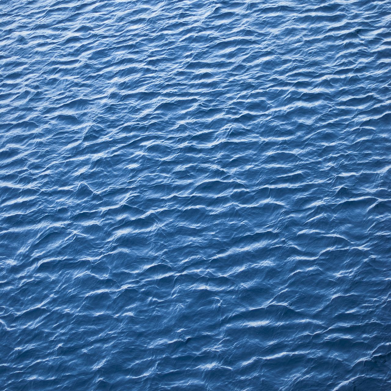 Download wallpaper 1280x1280 sea, ripple, water, surface, blue ipad, ipad  2, ipad mini for parallax hd background