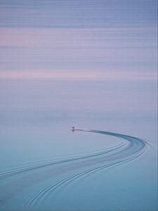 Preview wallpaper sea, ripples, horizon, tbilisi, georgia