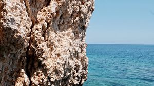 Preview wallpaper sea, rock, water, nature