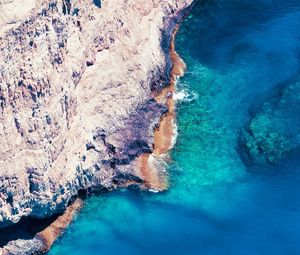 Preview wallpaper sea, rocks, beach, light