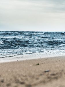 Preview wallpaper sea, sand, shore