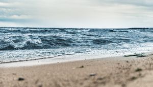 Preview wallpaper sea, sand, shore