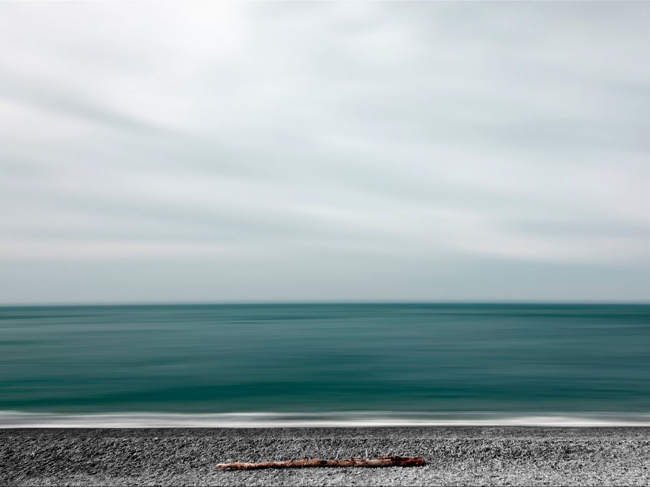 1280x960 Wallpaper sea, shore, minimalism