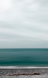 Preview wallpaper sea, shore, minimalism