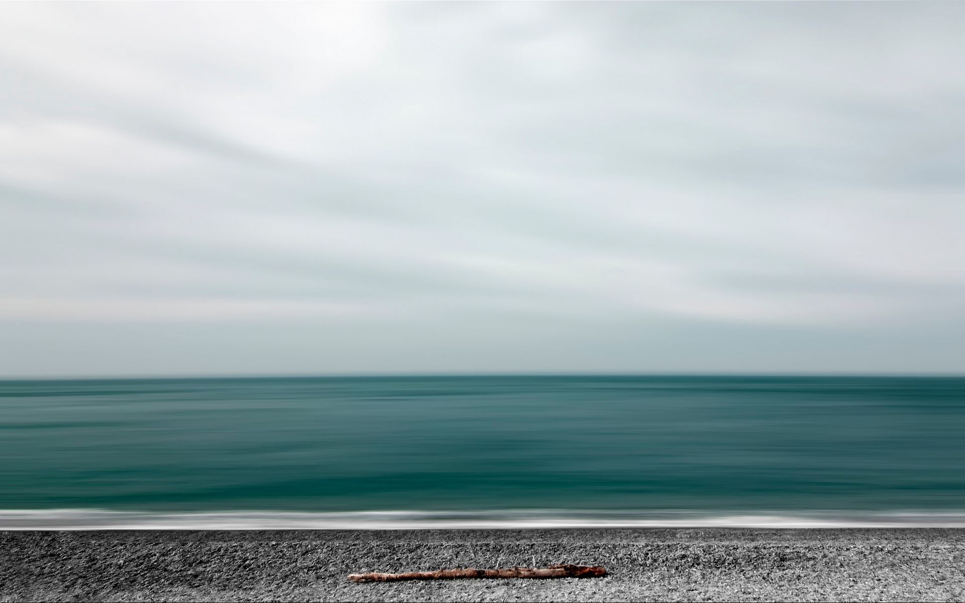 1920x1200 Wallpaper sea, shore, minimalism