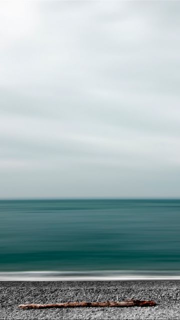 360x640 Wallpaper sea, shore, minimalism