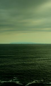 Preview wallpaper sea, skyline, ripples, kanagawa