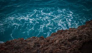 Preview wallpaper sea, stones, foam, water