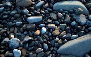 Preview wallpaper sea stones, pebbles, forms