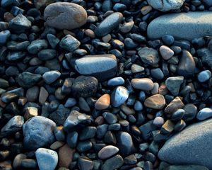 Preview wallpaper sea stones, pebbles, forms