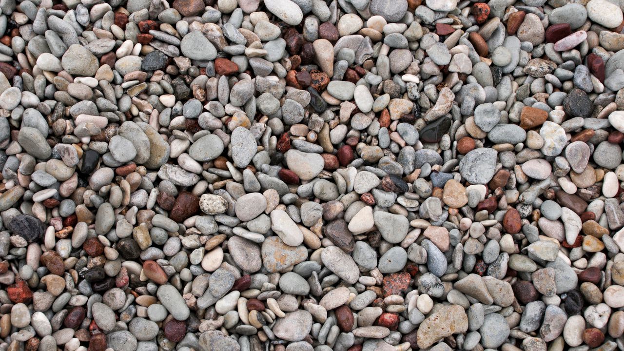 Wallpaper sea stones, pebbles, shapes