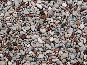 Preview wallpaper sea stones, pebbles, shapes