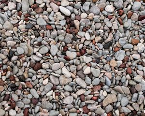 Preview wallpaper sea stones, pebbles, shapes