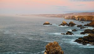 Preview wallpaper sea, stones, rocks, nature