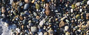 Preview wallpaper sea stones, shore, wet