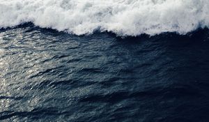 Preview wallpaper sea, surf, foam