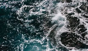 Preview wallpaper sea, surf, foam, waves