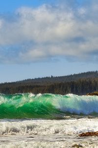 Preview wallpaper sea, surf, foam, shore