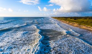 Preview wallpaper sea, surf, shore