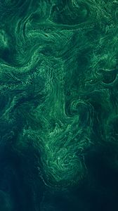 Preview wallpaper sea, surface, aerial view, waves, abstraction