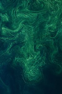 Preview wallpaper sea, surface, aerial view, waves, abstraction