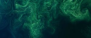 Preview wallpaper sea, surface, aerial view, waves, abstraction