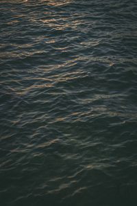 Preview wallpaper sea, surface, ripples, dark