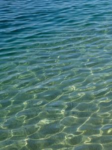 Preview wallpaper sea, water, bottom, nature, glare