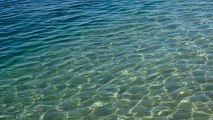 Preview wallpaper sea, water, bottom, nature, glare