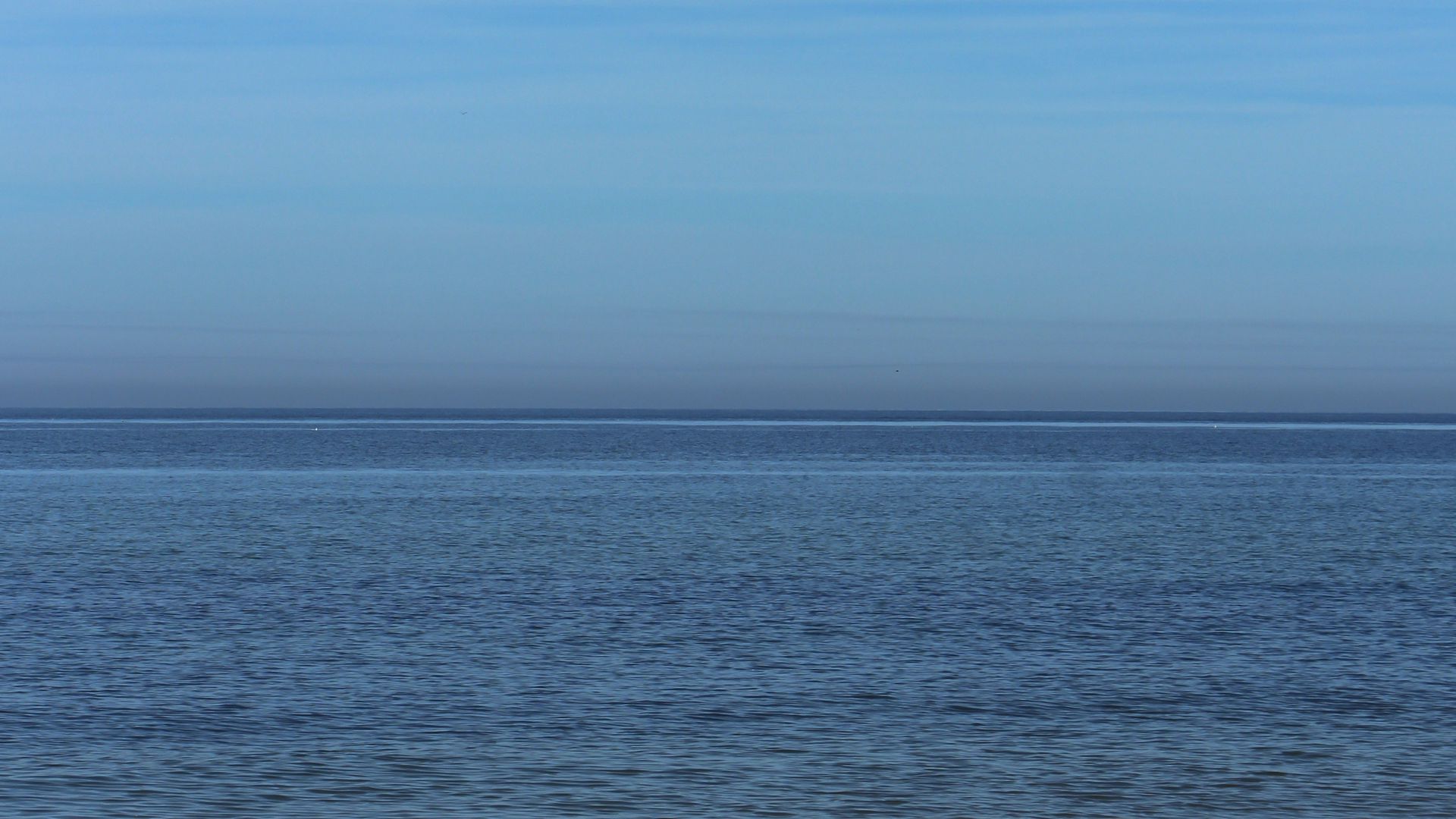 Download wallpaper 1920x1080 sea, water, horizon, sky, twilight full hd ...