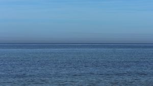 Preview wallpaper sea, water, horizon, sky, twilight