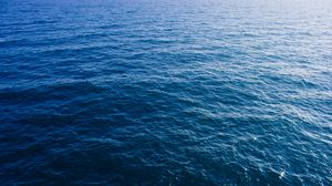 Preview wallpaper sea, water, nature, minimalism, blue