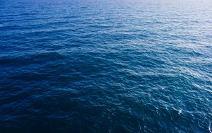 Preview wallpaper sea, water, nature, minimalism, blue
