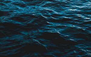 Preview wallpaper sea, water, ripples, waves, surface