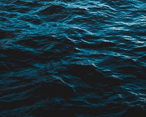 Preview wallpaper sea, water, ripples, waves, surface