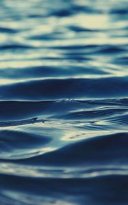 Preview wallpaper sea, water, ripples, blue