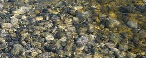 Preview wallpaper sea, water, stones, pebbles, underwater, nature