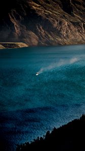 Preview wallpaper sea, water, surface, trees