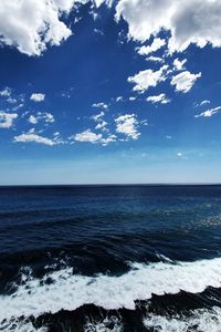 Preview wallpaper sea, water, wave, horizon, sky