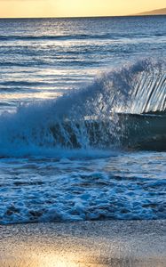 Preview wallpaper sea, water, wave, spray