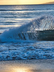 Preview wallpaper sea, water, wave, spray