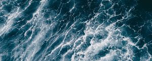 Preview wallpaper sea, water, waves, texture, blue