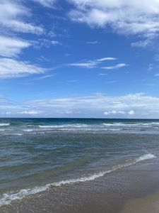 Preview wallpaper sea, water, waves, shore, landscape