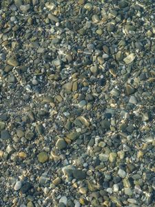 Preview wallpaper sea, water, waves, stones, texture